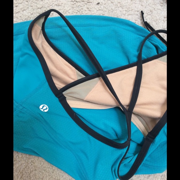 SOLD FILLMORE Lululemon Aqua Blue Cinch Up Side - Picture 4 of 8
